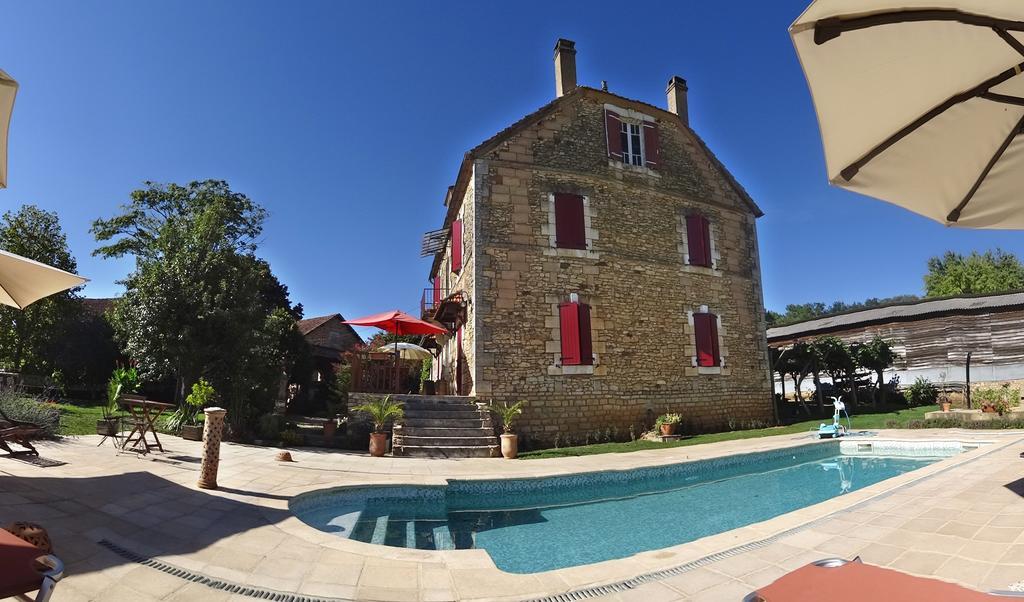 Hotel Ferme De Lagrave Coux-et-Bigaroque-Mouzens Exterior foto